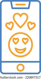 Mobile vector icon. Can be used for printing, mobile and web applications.
