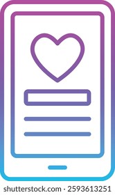 Mobile vector icon. Can be used for printing, mobile and web applications.
