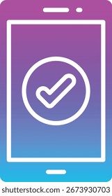 Ícone de vetor móvel. Pode ser usado para impressão, aplicativos móveis e da Web.