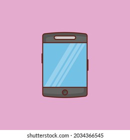 mobile Vector illustration on a transparent background. Premium quality symbols. Vector Line Flat color  icon for concept and graphic design.