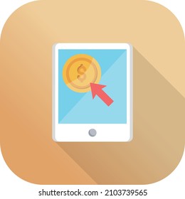 mobile Vector illustration on a transparent background.Premium quality symmbols.Vector line flat icon for concept and graphic design.
