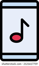 Ilustración de vectores móviles en un fondo transparente.Símbolos de calidad premium.Icono vectorial de trazo para el concepto y el diseño gráfico.