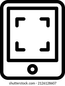 ilustración del vector móvil en un fondo transparente. Símbolos de calidad premium. Icono vector glifos para concepto y diseño gráfico.