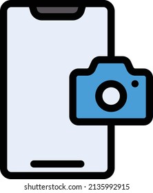 mobile Vector illustration on a transparent background. Premium quality symbols. Stroke vector icon for concept and graphic design.