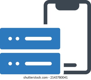 mobile Vector illustration on a transparent background.Premium quality symmbols.Glyphs vector icon for concept and graphic design.