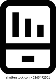 Mobile Vektorgrafik auf transparentem Hintergrund.Hochwertige Symmbols.Stroke Vektorsymbole für Konzept und Grafikdesign.