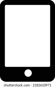 mobile Vector illustration on a transparent background.Premium quality symbols.Glyphs vector icon for concept and graphic design.