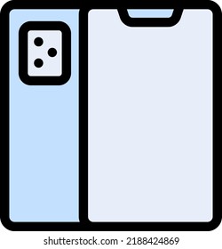 Ilustración de vectores móviles en un fondo transparente.Símbolos de calidad premium.Iconos vectores de trazo para el diseño de conceptos y gráficos.