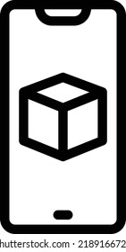 mobile Vector illustration on a transparent background. Premium quality symmbols. Thin line vector icons for concept and graphic design. 
