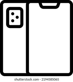 Ilustración de vectores móviles en un fondo transparente.Símbolos de calidad premium.Iconos vectores de trazo para el diseño de conceptos y gráficos.