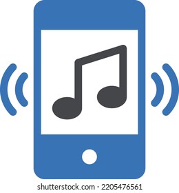Mobile Vector illustration on a transparent background. Premium quality symmbols. Glyphs vector icons for concept and graphic design. 

