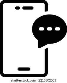 Mobile Vektorgrafik auf transparentem Hintergrund. Hochwertige Symbole. Glyphen Vektorsymbole für Konzept und Grafikdesign.