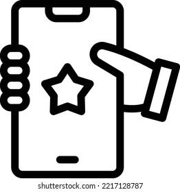 Mobile  Vector illustration on a transparent background. Premium quality symbols. Thin line vector icons for concept and graphic design. 
