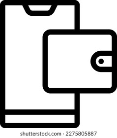 Mobile Vector illustration on a transparent background. Premium quality symmbols. Thin line vector icons for concept and graphic design.