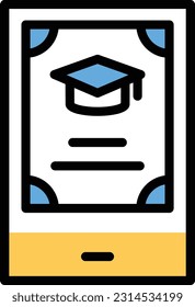 mobile Vektorgrafik auf transparentem Hintergrund. Hochwertige Symbole. Zeilenfarbige Vektorsymbole für Konzept und Grafikdesign.