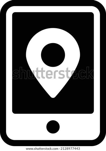 mobile Vector illustration on a transparent\
background. Premium quality symbols. Glyphs vector icon for concept\
and graphic design.