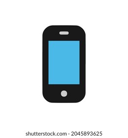 Ilustrador vectorial móvil. Estilo de glifo de iconos de publicidad y medios.