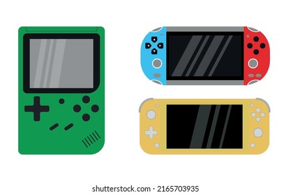 Mobile video console. Portable, creative video game console.