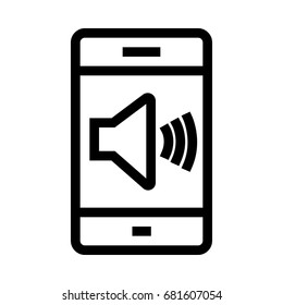 Mobile Volume Icon