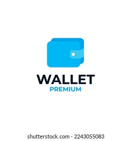 Mobile wallet logo design template illustration