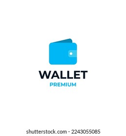 Mobile wallet logo design template illustration