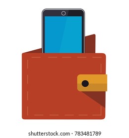 Mobile wallet . Pay with your smartphone. 