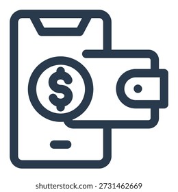 Aplicación de pago de smartphone de billetera móvil