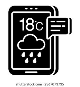 Icono de aplicación móvil con estilo premium 