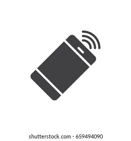 Mobile wifi connection icon vector, filled flat sign, solid pictogram isolated on white. Symbol, logo illustration. Pixel perfect