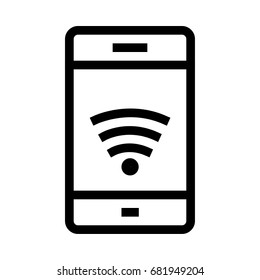 Mobile WIFI Icon