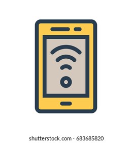 Mobile wifi icon
