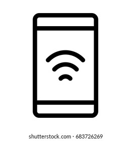 Mobile wifi icon