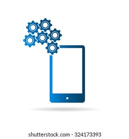 Mobile wifi on logo