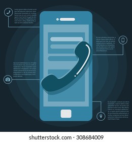 Mobile Wireframe App UI Kit Screen. Dial your contacts from the phonebook screen, which can be used in your design.