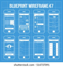 Mobile Wireframe App Ui KIt 47.