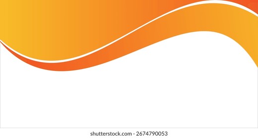 MobileModern orange banner background. eps 10