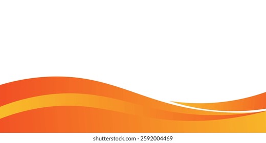 MobileModern orange banner background. Graphic design banner pattern background