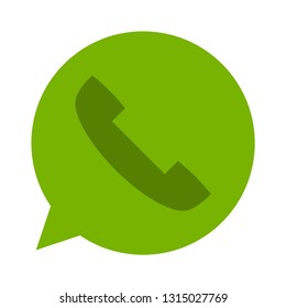 mobile-phone calls icon - mobile-phone calls isolated , talk symbol illustration -Vector mobile