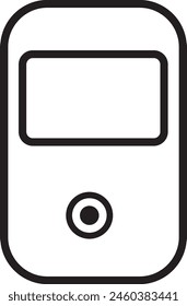 mobilephone icon art eps 10