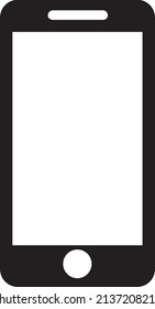 mobilephone vector icon illustration on white background..eps
