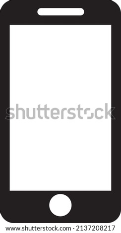mobilephone vector icon illustration on white background..eps
