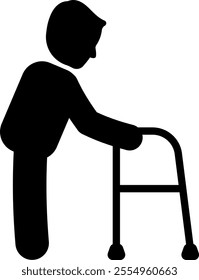 mobility elderly senior man father people human person 5193
