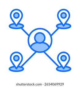 Mobility Icon Element For Design