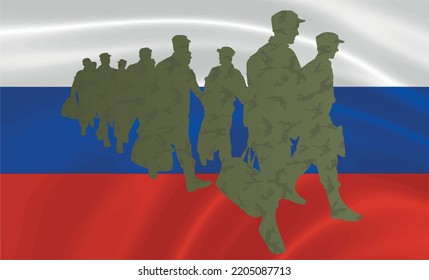 Mobilization of Russian violence, for the war in Ukraine.