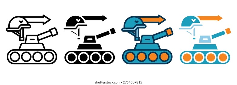 mobilization web icon multiple style collection