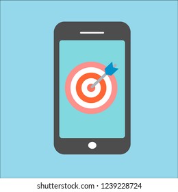 mobilr arrow vector icon