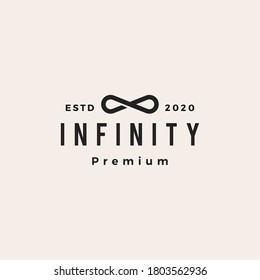 Mobilus Infinity Hipster Vintage Logo Vektorsymbol