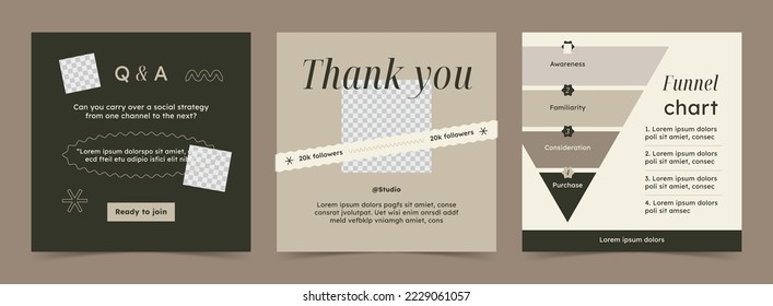 Mobu Coach instagram post template - social media