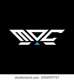 MOC letter logo vector design, MOC simple and modern logo. MOC luxurious alphabet design  