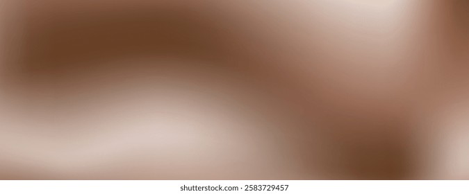 Mocha colored abstract background. Smooth chocolate, cacao, mocha vector background